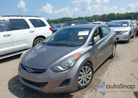 2012 Hyundai Elantra Gls z USA, uszkodzony, nr VIN 5NPDH4AE0CH100683